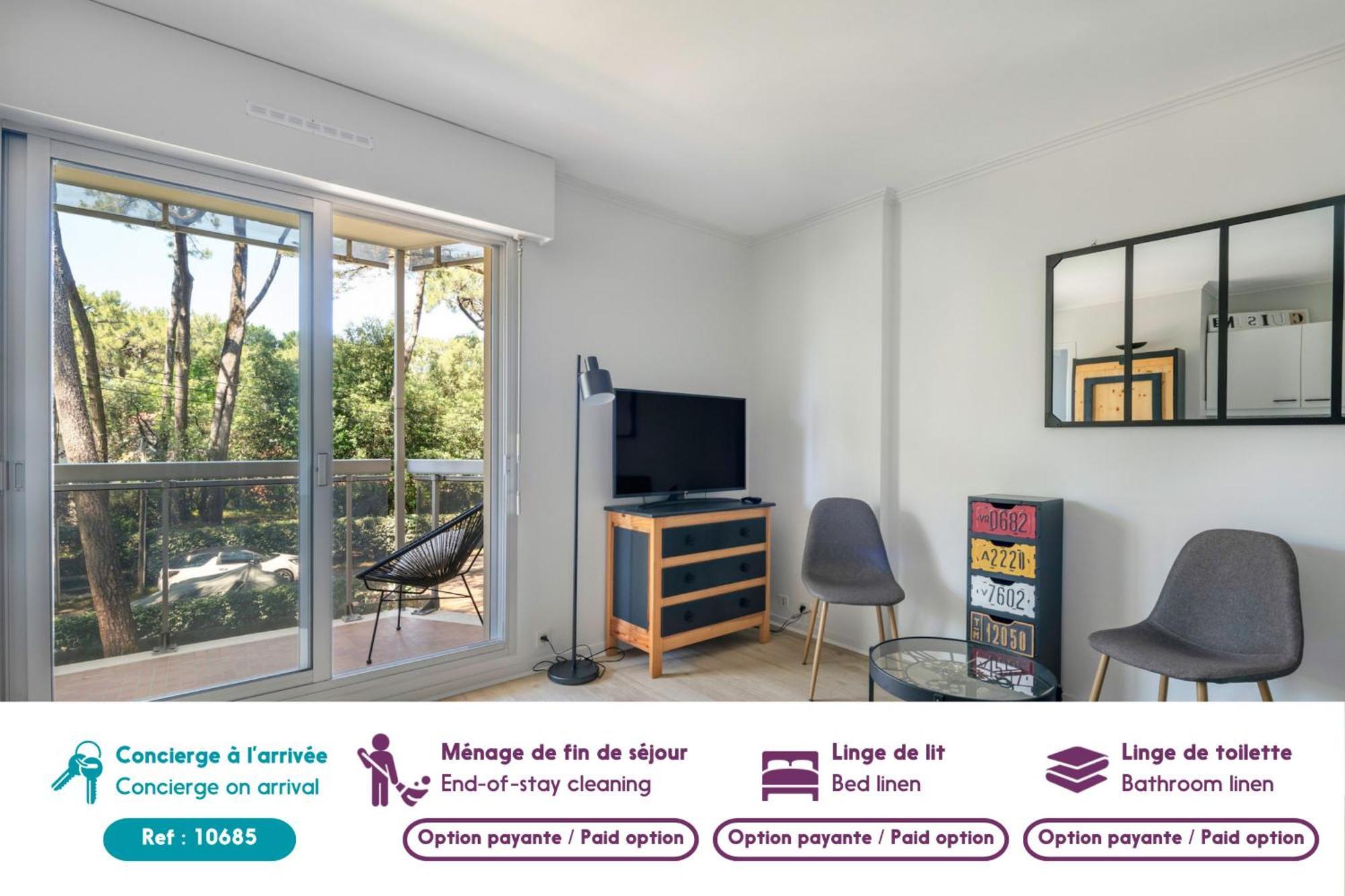 Appartement Pour 4 Avec Balcon - Centre-Ville La Baule Eksteriør bilde